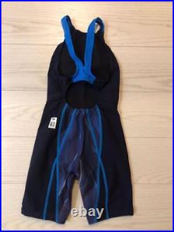 Competitive Swimsuit Mizuno Mx Sonic Half Suit Aurora Blue