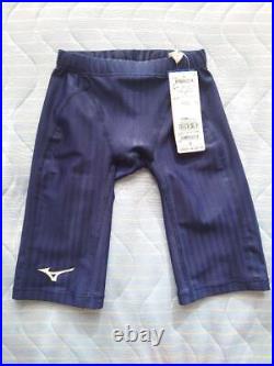 Fina Approved Mizuno Competitive Swimsuit Spats Navy Blue Size S