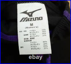 Fina Approved Swimsuit Mizuno Swim Fabric Color. Purple