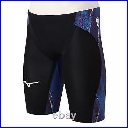 MIZUNO FINA Swim Suit Men GX SONIC NEO Technical Flex Model N2MB1005 Aurora Blue