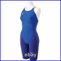 MIZUNO Fina Swim suit Women GX SONIC 4 MR Multi racer model N2MG920227 Blue