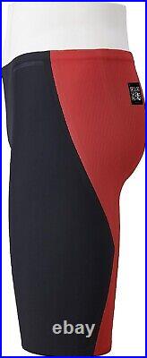 MIZUNO GX SONIC 6 NV FINA N2MBA501 Black Red Swim Suit Men wear From JP F/S