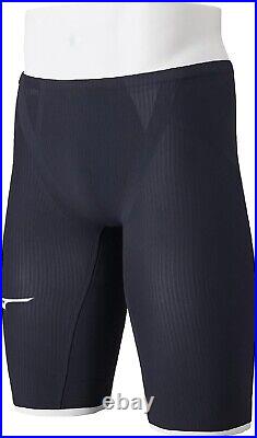 MIZUNO Mens Swimsuit GX-SONIC 6 N2MBA502 CR Half Spats Black Size M New