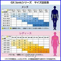 MIZUNO Mens Swimsuit GX-SONIC V N2MB0002 MR Half Spats Aurora Blue Size L New