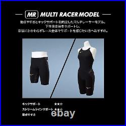 MIZUNO N2MG0202 Swimsuit Women GX SONIC V 5 MR FINA Black Size S Japan