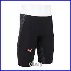 MIZUNO SwimSuit Men GX SONIC 5 V MR N2MB0002/90 Swimwear Black size140