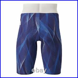 MIZUNO Swim Suit Men GX SONIC 5 V ST FINA Blue N2MB0001 Size Large L New