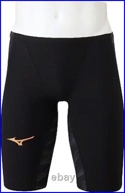 MIZUNO Swim Suit Men GX SONIC V MR FINA N2MB0002 Black Swimwear 2022 Model