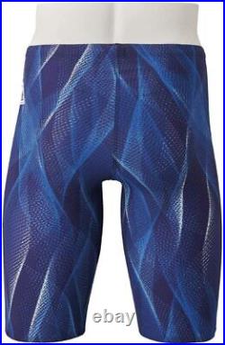 MIZUNO Swim Suit Men GX SONIC V MR FINA N2MB0002 Swimwear Blue