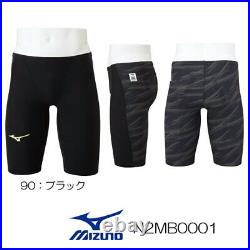 MIZUNO Swim Suit Men GX SONIC V ST FINA N2MB0001 Black Swimwear 2022 Model 2XL