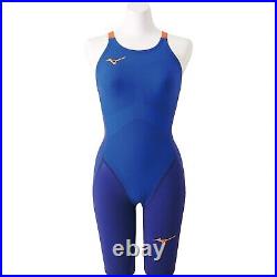 MIZUNO Swim Suit Women GX SONIC IV MR N2MG9202 27 M Blue NEW