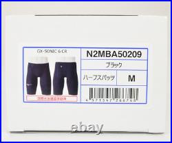 MIZUNO Swimsuit Men GX SONIC 6 CR 2023 N2MBA502 09 Black Size M Freeshipping