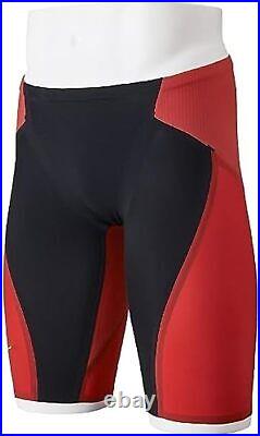 MIZUNO Swimsuit Men GX SONIC 6 ET Model FINA N2MBA503 Black Red Size 2XS F/S