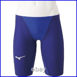MIZUNO Swimsuit Men GX SONIC IV 4 ST FINA N2MB9001 Blue Size XL EMS with Tracking