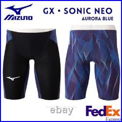 MIZUNO Swimsuit Men GX SONIC NEO N2MB1005 20 Aurora Blue 5 sizes NEW! FINA