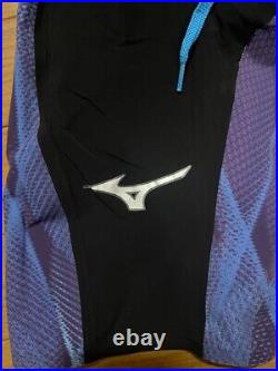 MIZUNO Swimsuit Men GX SONIC V 5 MR FINA N2MB0002 Blue Size M (US S) Used F/S