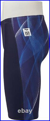 MIZUNO Swimsuit Men GX SONIC V 5 MR FINA N2MB0002 Blue Size XL EMS with Tracking