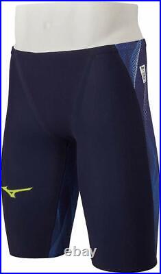 MIZUNO Swimsuit Men GX SONIC V 5 ST FINA N2MB0001 Blue Size XL EMS with Tracking