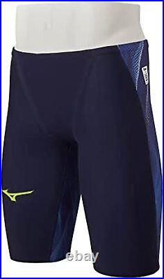 MIZUNO Swimsuit Men GX SONIC V ST FINA N2MB0001 Blue Size L F/S withTracking# NEW