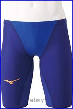 MIZUNO Swimsuit Race Men's GX / Sonic IV MR Half Spats FINAN 2MB900227 XS Blue