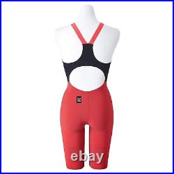 MIZUNO Swimsuit Women GX SONIC 6 CR World Aquatics Approved Black Red N2MGA702