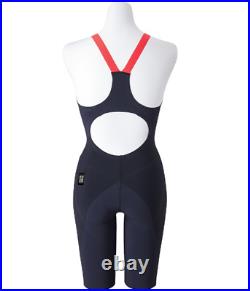 MIZUNO Swimsuit Women GX SONIC 6 NV FINA N2MGA701 Black Red With Tracking Japan