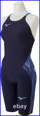 MIZUNO Swimsuit Women GX SONIC V 5 MR FINA N2MG0202 Blue Size S