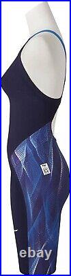 MIZUNO Swimsuit Women GX SONIC V 5 MR FINA N2MG0202 Size XL Blue F/S New