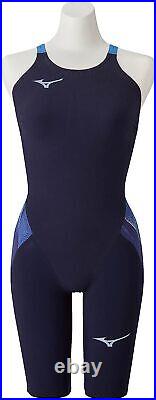 MIZUNO Swimsuit Women GX SONIC V 5 MR FINA N2MG0202 aurora Blue Size M Nylon New