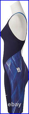 MIZUNO Swimsuit Women GX SONIC V 5 MR FINA N2MG0202 aurora Blue Size M Nylon New