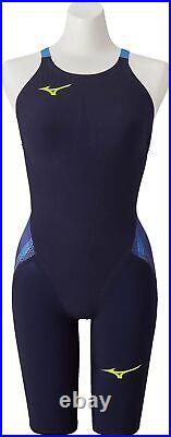 MIZUNO Swimsuit Women GX SONIC V 5 ST FINA N2MG0201 Blue Freeship