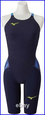 MIZUNO Swimsuit Women GX SONIC V 5 ST FINA N2MG0201 Blue Size M with Tracking NEW