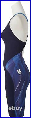 MIZUNO Swimsuit Women GX SONIC V 5 ST FINA N2MG0201 Blue Size M with Tracking NEW