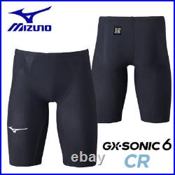 MIZUNO Swimwear Swimsuit Men GX SONIC 6 CR N2MBA502 Black 2023 Model NEW