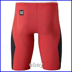 MIZUNO Swimwear Swimsuit Men GX SONIC 6 NV N2MBA501 Black Red express shipping