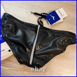 MIZUNO Water Polo Swimsuit Swimwear Mens Brief black Size XS