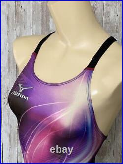 Mizuno Competition Swimsuit Mighty Line High Cut Fina