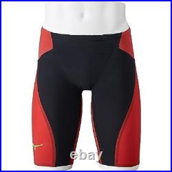 Mizuno Competitive Swimming Race suit Men's GX/SONIC 6 ET Half Spats Size L