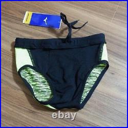 Mizuno Exercise Swimsuit Suit Xs N2Mb957631 Fluorescent Yellow