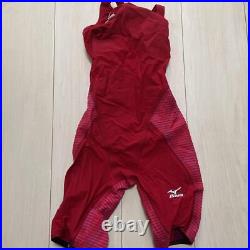 Mizuno Gx Race Swimsuit 130 Red