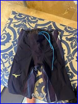 Mizuno N2MB0001 GX Sonic V5 St Fina Sprinter Swim Suit for Men, Size M Blue