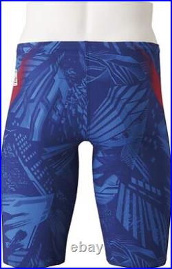 Mizuno Racing Swimsuit Mens Size S GX SONIC V ST Half Spats Sprinter N2MB0501