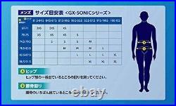 SALE MIZUNO Swimsuit Men GX-SONIC III MR FINA N2MB6002 Black Red Size XS X-Small