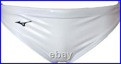 Water Polo Swimsuit Swimwear Mens Brief N2JQ8061/N2JQZV9888 White Size L MIZUNO